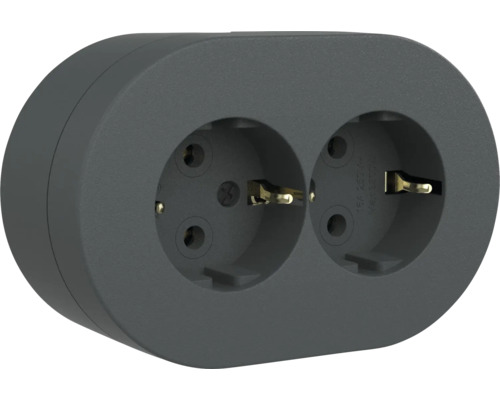 Adaptor priză cu două prize