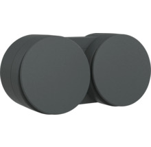 Corp de iluminat de perete rotund gri