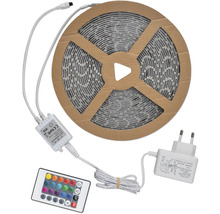 Bandă LED pe rolă cu telecomandă și sursă de alimentare