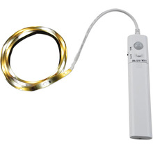 Bandă LED cu senzor de mișcare și funcționare pe baterii