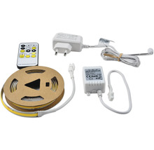 Bandă LED cu telecomandă, sursă de alimentare și control