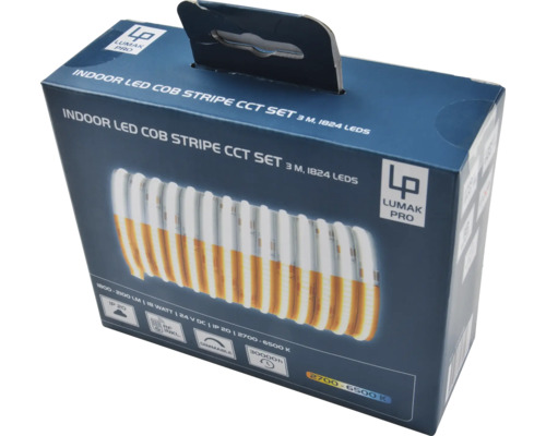 Bandă LED Lumak Pro 3m 15W CCT 560 lumeni | HORNBACH