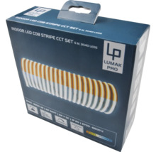 Ambalaj pentru un set de bandă LED COB CCT de interior Lumak Pro