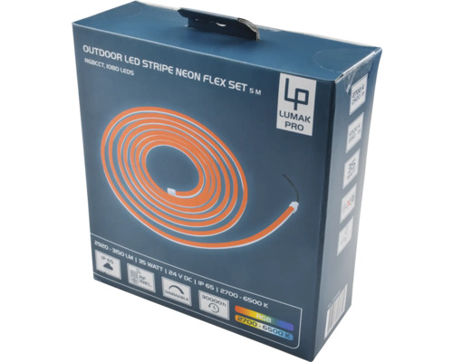 Ambalaj Lumak Pro Outdoor LED Stripe Neon Flex Set 5 metri