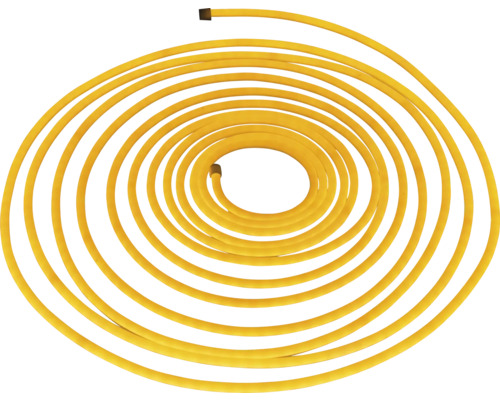 Țeavă de încălzire galbenă în formă înfășurată