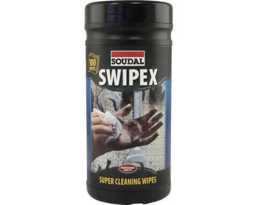 Șervețele de curățare Soudal Swipex, 100 bucăți