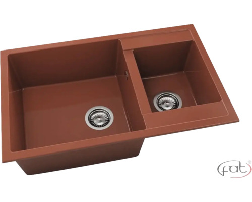 Chiuvetă cu două cuve