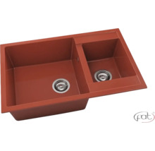 Chiuvetă cu două cuve