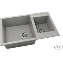 Chiuvetă cu două cuve din piatră