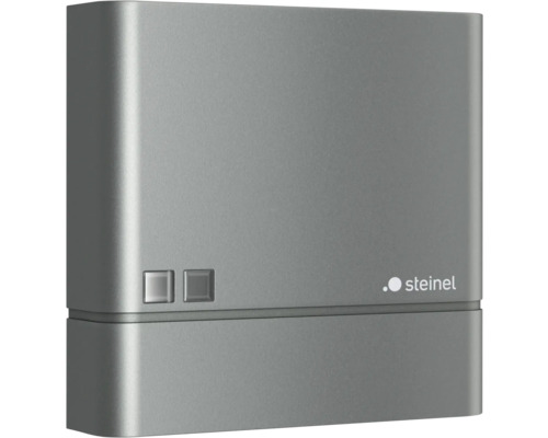 Senzor crepuscular Steinel Nightmatic Iq max. 1000W, 1-15 lux, pentru exterior IP54, antracit Sigla Steinel pe un senzor