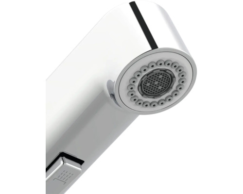 Cap de duș pentru robinet de bucătărie cu regulator de jet