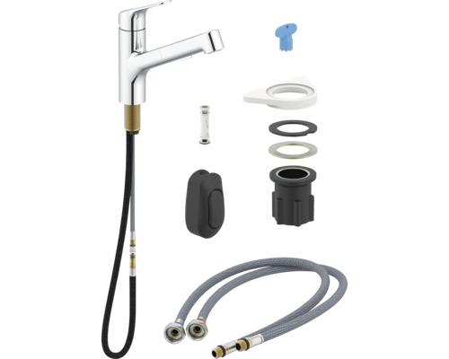 Baterie de bucătărie cu accesorii