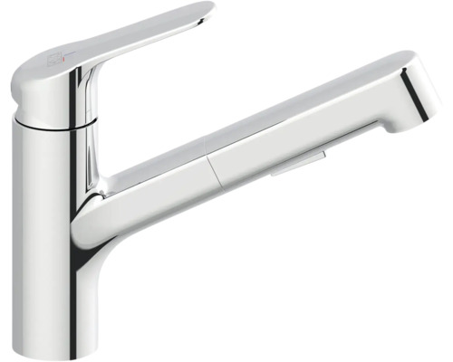 Baterie de bucătărie cu pulverizator extractibil