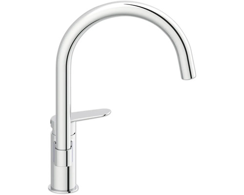 Baterie de bucătărie cu gât înalt