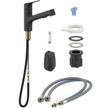 Baterie de bucătărie cu accesorii pentru instalare