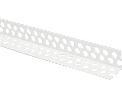 Profil THERMOPAN PVC muchie dreaptă 2500 mm Profile de tencuială Șină de protecție pentru colțuri cu perforație