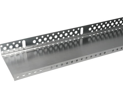 Profil THERMOPAN din aluminiu pentru termosistem 2 m 100 mm Profil de tencuială din metal cu perforații