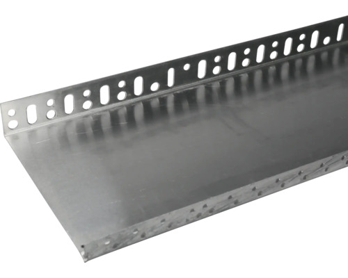 Profil THERMOPAN din aluminiu pentru termosistem 2 m 150 mm Raft metalic perforat pentru montare pe perete