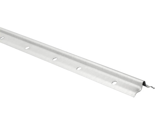 Șină ghidaj THERMOPAN din oțel zincat pentru tencuială mecanică 10x3000 mm Bordură metalică pentru gazon cu găuri