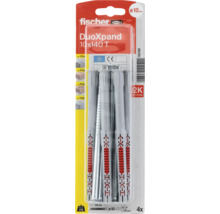 Dibluri Fischer DuoXpand 10x140 T, set de patru bucăți