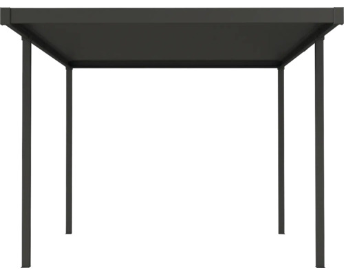 Copertină de terasă independentă din metal