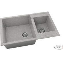 Chiuvetă cu două cuve din piatră artificială