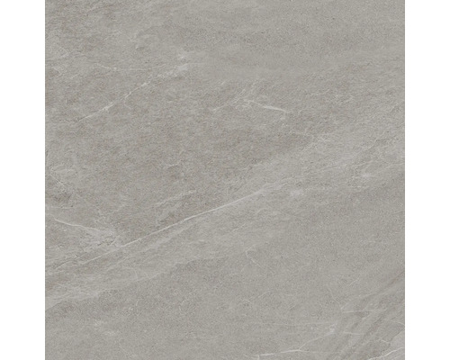 Placă de pardoseală gri cu structură de marmură