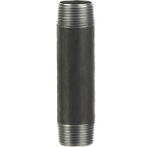 Prelungitor țeavă neagră filetat 1x10 cm-thumb-0