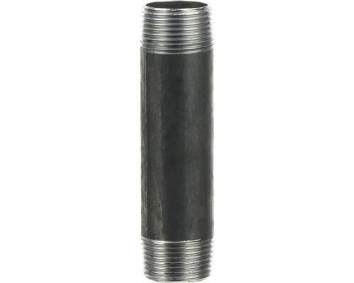 Prelungitor țeavă neagră filetat 3/4x12 cm-0