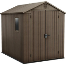 Cabină de grădină cu ușă dublă și fereastră