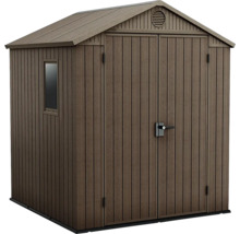 Șopron de grădină cu ușă dublă și fereastră