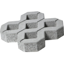 Grilaj gri pentru gazon din beton
