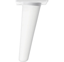 Picior de mobilă alb