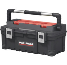 Cutie de scule Pattfield cu mâner și capac transparent