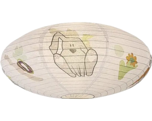 Felinar de hârtie cu motive animale pentru copii