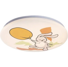 Lumină de plafon cu motiv de iepure și balon pentru camera copiilor