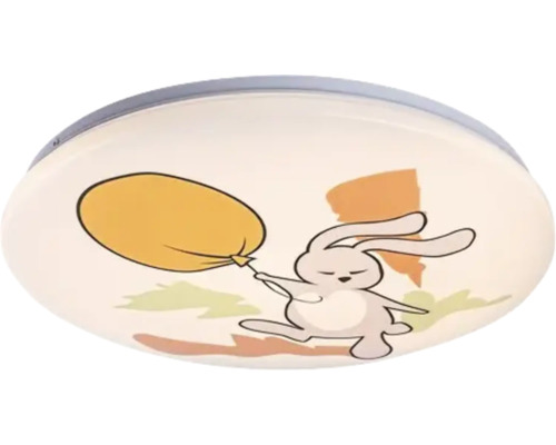 Lumină de plafon cu motiv de iepure și balon pentru camera copiilor