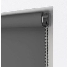 Rulou gri cu lanț pentru decorarea ferestrelor