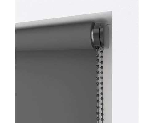 Rulou gri cu lanț pentru decorarea ferestrelor