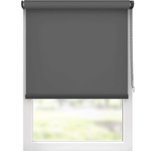 Fereastră cu jaluzea rulantă gri pentru întunecare