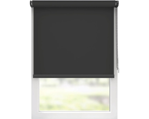 Rulou gri închis la fereastră