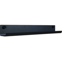 Raft negru de perete din metal