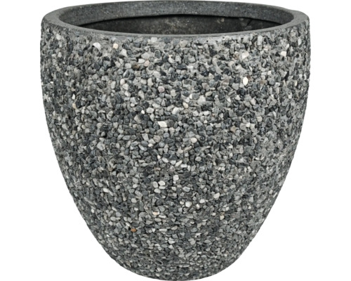 Ghiveci de flori din material de piatră