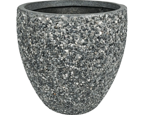 Ghiveci de flori din material de piatră