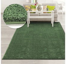 Covor cu fibre lungi în camera de zi cu canapea și masă