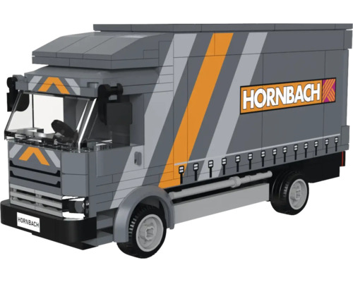 Model camion Hornbach din blocuri de construcție