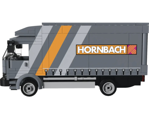 Camion Hornbach din cărămizi Lego