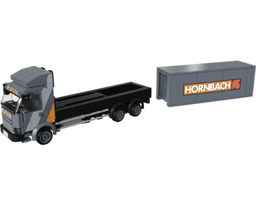 Camion Lego Hornbach cu caroserie interschimbabilă
