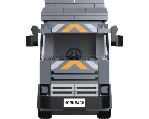 Model de camion jucărie cu sigla Hornbach