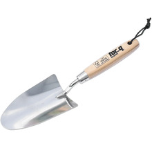 Transplantor cu mâner din lemn și buclă de agățare